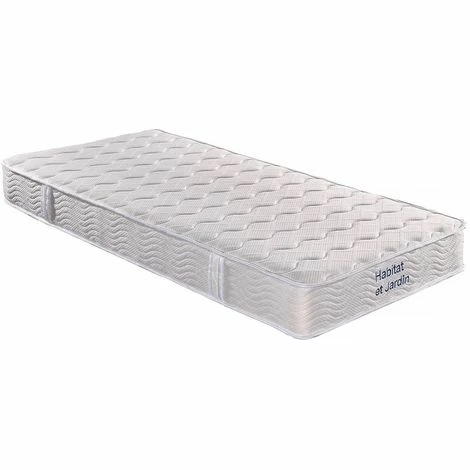 Tout neuf 👍 HABITAT ET JARDIN Matelas Ressorts "Celia" - 90 X 190 X 21 Cm 🥰