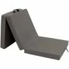 De gros 😀 Matelas En Mousse Pliable En 3 Sections 190x70x9 Cm Gris VidaXL 🔥