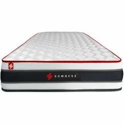 Grosses soldes 🛒 SOMNESS Matelas ENERGY Ressorts Ensachés Et Mémoire De Forme 90x200 🎁