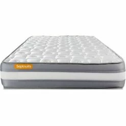 Budget 🎁 SEPTNUITS Matelas Mémoire De Forme 90x190 Memo Plus 3 Zones De Confort 🔥