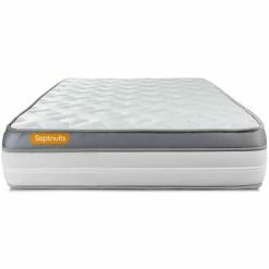 Grosses soldes 😀 SEPTNUITS Matelas 90x190 Memo Zen Mousse à Mémoire De Forme 5 Zones De Confort MAXI épaisseur 🔥
