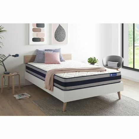 Coupon 🧨 ACTISOM Matelas Latex Et Mémoire De Forme ACTILATEX ERGO 140x190 Cm Maxi épaisseur 5zones De Confort 🧨 – Image 2