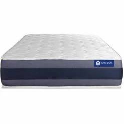 Meilleur prix 🔔 ACTISOM Matelas Latex+Mémoire De Forme ACTILATEX MORPHO 90x200 Maxi épaisseur 5zones De Confort 🎁