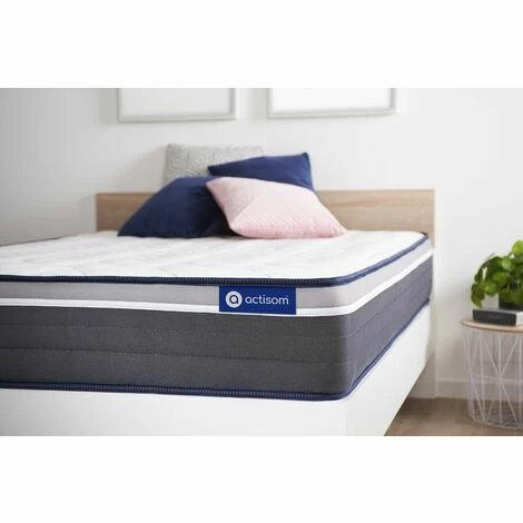 De gros 😉 ACTISOM Matelas 90x190 Latex+Mémoire De Forme Maxi épaisseur 7zones De Confort 👍 – Image 2