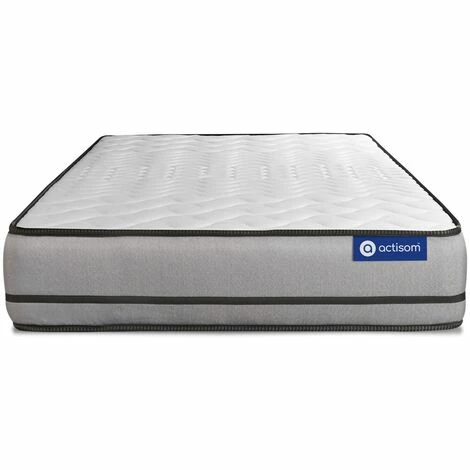 Sortie 👍 ACTISOM Matelas ACTIFLEX 90x190cm RESSORTS ENSACHES 3zones De Confort ✔️