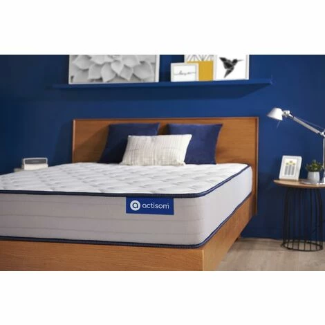 Coupon 👏 ACTISOM Matelas Ressorts Ensachés Et Mémoire De Forme ACTIFLEX FORM 90x200 Cm 5zones De Confort ⭐ – Image 2