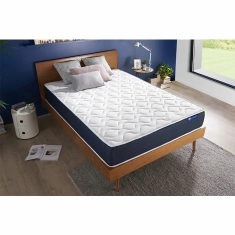 Remise 🎁 ACTISOM Matelas Ressorts Ensachés Et Mémoire De Forme ACTIFLEX SLEEP 90x190 5zones De Confort ⌛ – Image 5