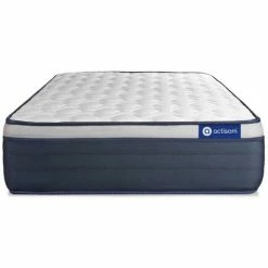 Acheter ✨ ACTISOM Matelas Ressorts Ensachés+Mémoire De Forme ACTIFLEX MAX 90x190 Cm Maxi épaisseur 7zones De Confort 🌟
