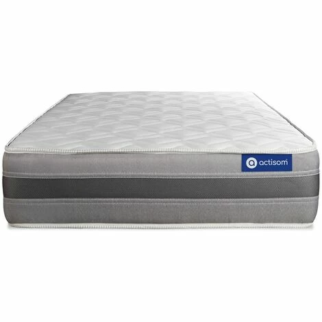 De gros 👍 ACTISOM Matelas Mémoire De Forme 90x190 Cm Maxi épaisseur 5zones De Confort 😀