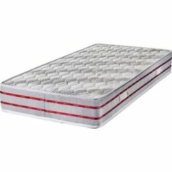 Budget ❤️ KING OF DREAMS Bamboo Matelas 80x200 Tissu - Trés Ferme + Oreiller à Mémoire De Forme OFFERT Valeur 89 Û 🧨