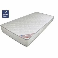 Tout neuf ✔️ NUITS D'OR Lot De 2 Matelas 90x190 - Hauteur 18 Cm - Soutien Ferme - Mousse Haute Résilence HR 30 Kg/m3 - Orthopédique - Rve Doux 90 190 😍