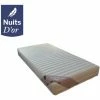 De gros ✔️ NUITS D'OR Matelas 20 Cm 90x200 Soutien Ferme Mousse Mémoire De Forme 55 Kg/m3 + Oreiller à Mémoire De Forme + Protège Matelas OFFERT Up&down Visco 90 200 ✔️