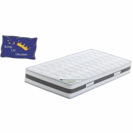 Tout neuf 👍 KING OF DREAMS Matelas 70x190 Mémoire De Forme + 23 CM + Poli Lattex Indéformable Trés Ferme + Oreillers Mémoire + Protèges Matelas OFFERTS 🛒