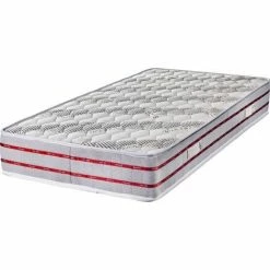 Meilleure affaire 🔥 KING OF DREAMS Lot 2 Matelas 80x200 Tissu Bambou Mousse Indéformable Ferme 24 CM + 2 Oreillers Mémoire De Forme 24 CM + 2 Protèges Matelas OFFERTS 👍
