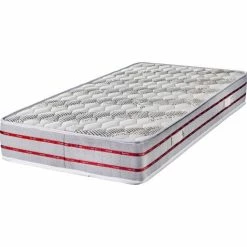 Meilleure vente 💯 KING OF DREAMS Matelas 80x190 Tissu Bambou Mousse Indéformable Ferme 24 CM + Oreiller Mémoire De Forme 24 CM + Protège Matelas OFFERTS 80 190 ⌛