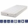 Vente flash 👏 LITERIEJULIEN Matelas Mémoire De Forme + Alése 80x200 X 20 Cm Ferme - Déhoussable Housse Lavable - 7 Zones De Confort - Noyau Poli Lattex HR Derniére Génération - Trés Respirant 🧨