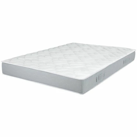 Acheter 💯 EBAC LITERIE Matelas Melior 140x190 - Mousse - Hauteur 21 Cm - Soutien 5 Zones Confort - Blanc/Ecru/Ivoire 🎁