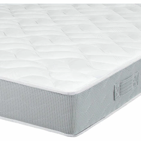 Acheter 💯 EBAC LITERIE Matelas Melior 140x190 - Mousse - Hauteur 21 Cm - Soutien 5 Zones Confort - Blanc/Ecru/Ivoire 🎁 – Image 2