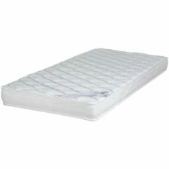Meilleur prix 🎁 EBAC LITERIE Matelas Marly 90x190 - Mousse - Hauteur 16 Cm - Soutien Morphologique 3 Zones Confort - Blanc/Ecru/Ivoire 😀
