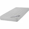 Offres 🎉 EBAC LITERIE Matelas Montana 80x190 - Mousse - Hauteur 18 Cm - Soutien 3 Zones Confort - Blanc/Ecru/Ivoire 🧨
