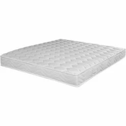 Le moins cher 👍 EBAC LITERIE Matelas Montana 160x200 - Mousse - Hauteur 18 Cm - Soutien 3 Zones Confort - Blanc/Ecru/Ivoire 🛒