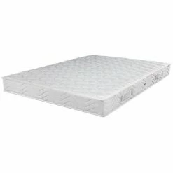 Budget ❤️ EBAC LITERIE Matelas Ryad 120x190 - Ressorts - Hauteur 20 Cm - Indépendance De Couchage - Blanc/Ecru/Ivoire 😉