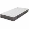 Nouveau 🎁 EBAC LITERIE Matelas Rubis 90x200 - Ressorts - Hauteur 23 Cm - Indépendance De Couchage - Blanc/Ecru/Ivoire ⌛