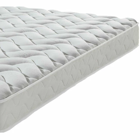 De gros 🌟 EBAC LITERIE Matelas Melissa 90x190 - Mousse - Hauteur 13 Cm - Soutien 3 Zones Confort - Blanc/Ecru/Ivoire 😍 – Image 3