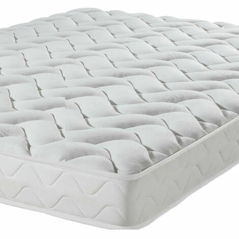 De gros 🌟 EBAC LITERIE Matelas Melissa 90x190 - Mousse - Hauteur 13 Cm - Soutien 3 Zones Confort - Blanc/Ecru/Ivoire 😍 – Image 4