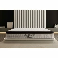 Meilleure affaire 🥰 BEZEN Matelas Extradoux 7 Zones 140X190 à Mémoire De Forme 24 Cm - Toscana - équilibré - Literie Confort - Beige Et Marron 🥰