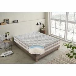 Meilleure affaire 👍 ILOVESLEEP Matelas 90x190 à Ressorts Ensachés - Mémoire De Forme à 9 Zones 🥰