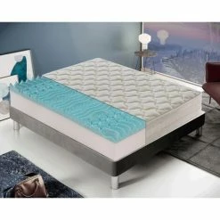 Top 10 🔔 ILOVESLEEP Matelas 80x200 à 9 Zones En Mousse à Mémoire De Forme Et Le Tissu D'aloès Modèle Ibiza 🥰
