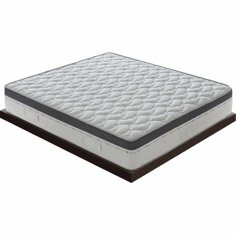 Le moins cher 👏 ILOVESLEEP Matelas 80x200 à Ressorts Ensachés -mémoire De Forme - à 13 Zones Modèle Positano 🌟 – Image 3