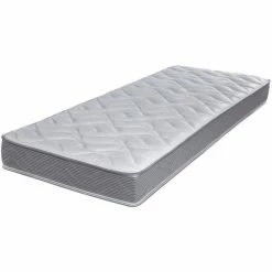 Offres 🛒 EBAC LITERIE Matelas Wave 80x200 - Mousse - Hauteur 18 Cm - Soutien Morphologique 3 Zones Confort - Blanc/Ecru/Ivoire 🧨