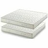 Tout neuf 😍 PROVENCE LITERIE Lot De 2 Matelas 80x200 X 21 Cm + 2 Oreillers Visco - Souple - Aertech+ 35 Kg/m3 HR Haute Densité - Hypoallergénique ✔️