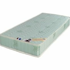 Meilleure affaire 🥰 PROVENCE LITERIE Matelas 140x200 X 19,5 Cm + Alèse + Oreiller Visco - Très Ferme - Tissu A L'Aloe Vera - Mousse Poli Lattex Haute Résilience - Hypoallergénique 🎁