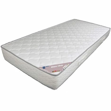 Remise 🧨 PROVENCE LITERIE Matelas 120x190 X 18,5 Cm + Oreiller Visco - Soutien Ferme - Mousse 30 Kg/m3 HD Haute Résilience - Hypoallergénique 🎁