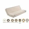 Tout neuf ⌛ NUITS D'OR Matelas Ferme Pour Clic Clac + Alèse 130x190 15 Cm - Dim Assise 60 Cm - - 5 Zones De Confort - Ame Poli Lattex Haute Résilience - Hypoallergénique 🧨