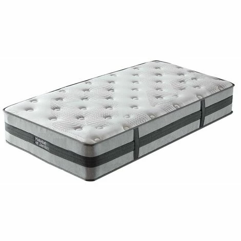 Budget 🛒 HABITAT ET JARDIN Matelas Ressorts "Nina" - 90 X 190 X 30 Cm 🧨