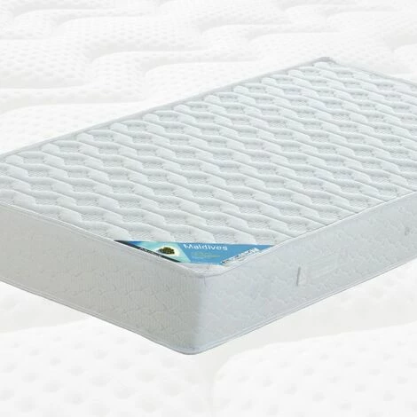 Grosses soldes 👏 ALTOBUY MALDIVES - Matelas Mousse 80x190cm Epaisseur 21cm - Blanc 👏