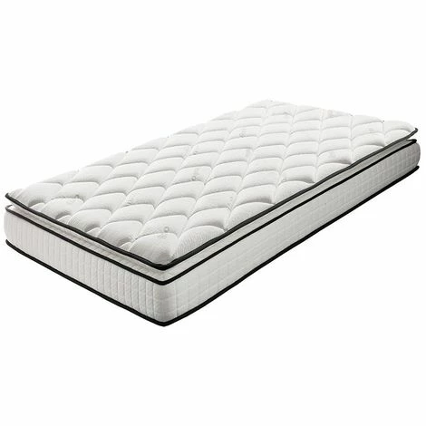 Offres ⌛ SOFAREVA Matelas Buckingham Empereur | Sur-matelas Integre | 7 Zones | 60x120cm | Epaisseur 22cm | Mousse Memoire De Forme | - GRIS 👏 – Image 2