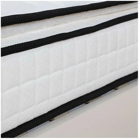 Offres ⌛ SOFAREVA Matelas Buckingham Empereur | Sur-matelas Integre | 7 Zones | 60x120cm | Epaisseur 22cm | Mousse Memoire De Forme | - GRIS 👏 – Image 4