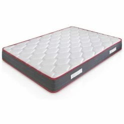 Promo 🔥 Matelas à Mémoire De Forme ERGO-CONFORT 150X190.22cm épaisseur Marckonfort - BLANC ❤️