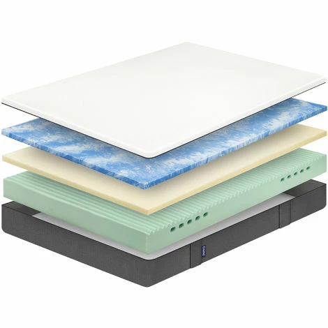 Nouveau ❤️ Emma Original Matelas 80x190 | Le Matelas N°1 En France | Produit De L'année 2018 | 100 Nuits D'essai | 10 Ans De Garantie - Blanc 🥰 – Image 2