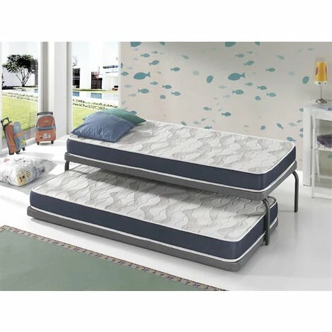 Acheter ❤️ DORMALIT Matelas LOT 2 ERGO CONFORT 80x190 Epaisseur 14 CM Rembourrage Super Soft Juvenil Ideal Pour Les Lits Gigognes 👍 – Image 2