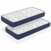 Tout neuf 👏 DORMALIT Matelas 90x190 LOT 2 AIR LATEX Epaisseur 18 CM Renforcement Lombaire En Latex Juvenil 🔔