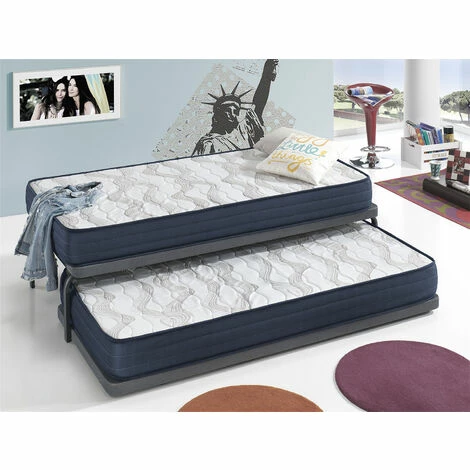 Tout neuf 👏 DORMALIT Matelas 90x190 LOT 2 AIR LATEX Epaisseur 18 CM Renforcement Lombaire En Latex Juvenil 🔔 – Image 2