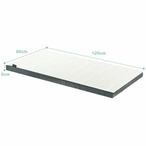 Top 10 đ„ COSTWAY Matelas En Mousse Enfant 120x60cm Avec Housse Extérieure Amovible Et Lavable - Matelas Portable Avec Sac -Epaisseur De 5cm â â Image 5