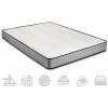 Vente flash 🔔 BEZEN Matelas à Mémoire De Forme 20 CM PHARMATERAPY 105X180 - Blanc Et Gris 👏