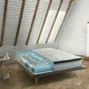Grosses soldes ❤️ Talamo Italia Matelas Double Italia King, Made In Italy, Matelas Amovible En Mousse à Mémoire De Forme + Gel Et Ressorts Ensachés, Anti-acarien Et Hypoallergénique, Cm 160x190 H27 🔔